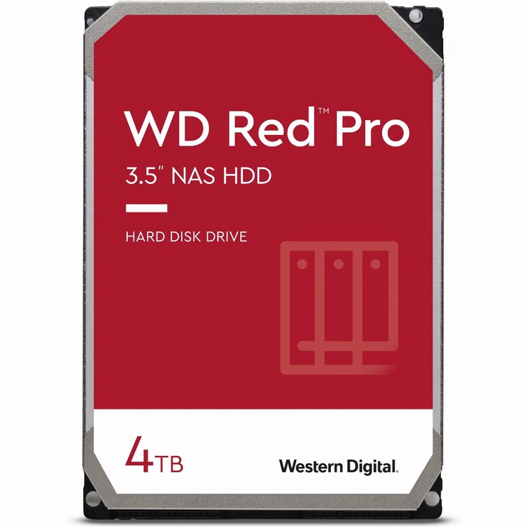 Сетевое хранилище данных Western Digital Red Pro WD4003FFBX, 4000 ГБ