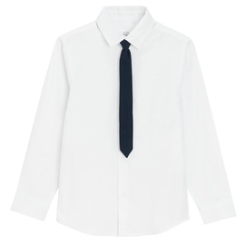 Marškinėliai ilgomis rankovėmis, berniukams Cool Club CCB2820999-00, balta/tamsiai mėlyna, 152 cm, 2 vnt.