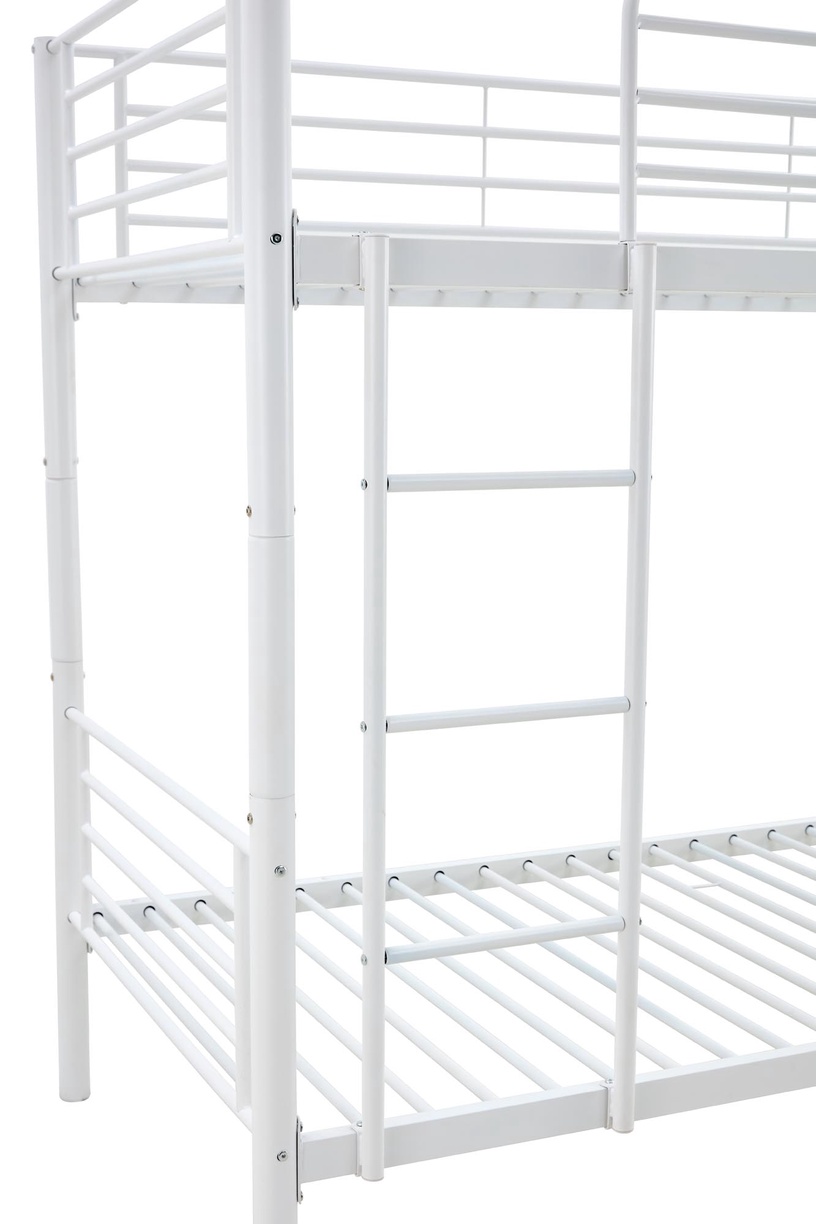 Кровать двухэтажная Bunky, белый, 90 x 200 cm, без ящика для постельных принадлежностей, без матраса