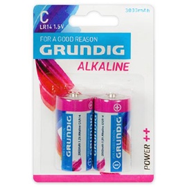 Батареи Grundig, LR14, 2 шт.