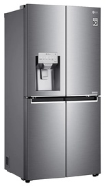 Холодильник LG GML844PZKZ, морозильник снизу
