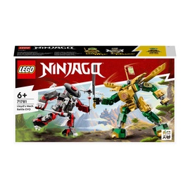 Конструктор LEGO® NINJAGO® Битва с роботом ЭВО Ллойда 71781, 223 шт.
