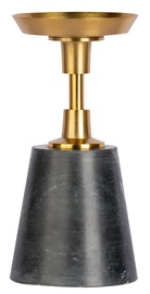 Küünlahoidja Kayoom Fayya 125, alumiinium/marmor, Ø 10 cm, 22 cm, kuldne/must