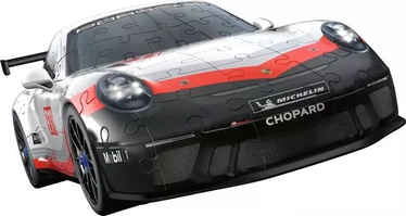 3D dėlionė Ravensburger Porsche 911 GT3 11557, 25.1 cm x 11.1 cm
