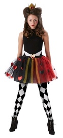Костюм Karupoeg Puhh OÜ Queen Of Hearts 60397, черный/красный