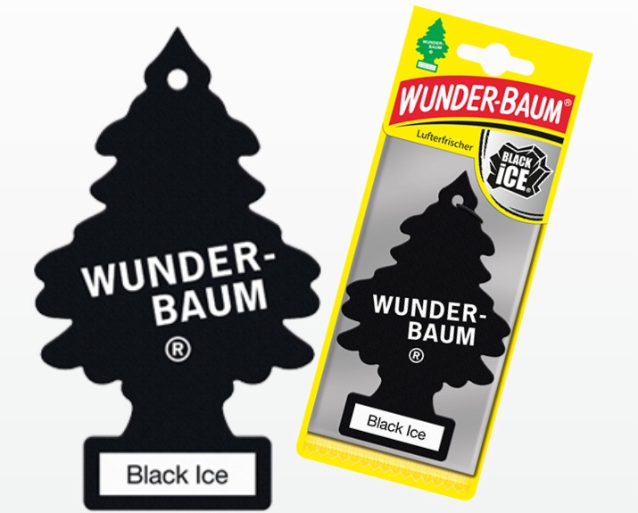 Automobilių oro gaiviklis Wunder-Baum Black Ice 