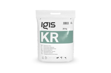Универсальная шпаклевка Igis KR, готов к использованию, белый, 28 l