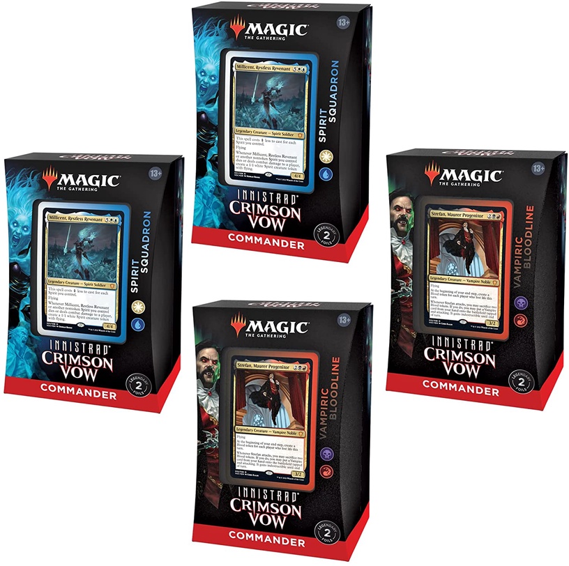 Kaardilauamäng Magic: The Gathering Wizards of the Coast Magic: The Gathering Innistrad Crimson Vow Commander, EN
