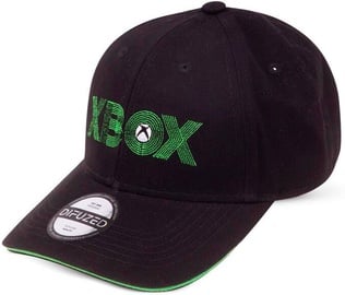 Cepure, vīriešiem Difuzed Xbox, melna/zaļa, Universāls