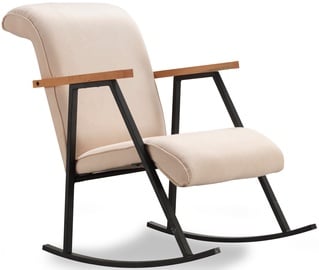 Šūpuļkrēsls Hanah Home Yoka 859FTN1703, krēmkrāsa, 65 cm x 55 cm x 100 cm