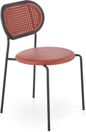 Ēdamistabas krēsls K524, matēts, sarkana, 46 cm x 51 cm x 78 cm