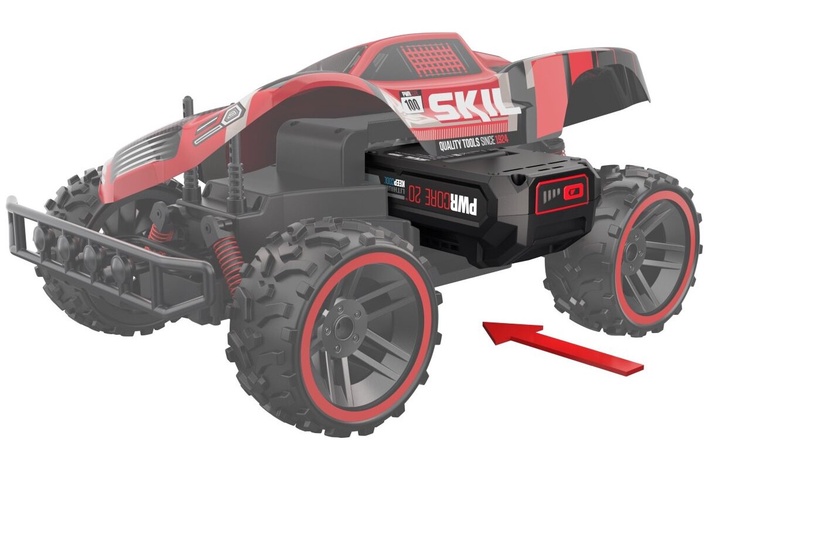 Juhtmeta löökfrees koos akuga Skil 3021RC, 20 V, 2 Ah