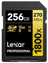 Atmiņas karte Lexar Professional, 256 GB