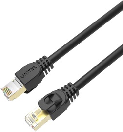 Võrgukaabel Unitek Cat 7 SSTP RJ45 - RJ-45 C1808HBK, must, 0.5 m