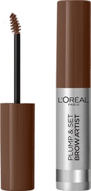 Uzacu tuša L'Oréal Paris Plump & Set, 4.9 ml, brūna