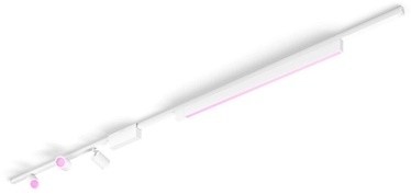 Viedais apgaismojums griesti Philips Hue Perifo Straight Ceiling Base Kit, LED, 2000 - 6500 °K