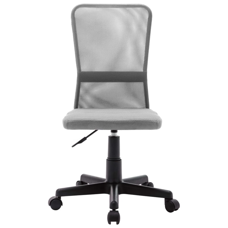 Офисный стул VLX Mesh Fabric 289515, 52 x 44 x 90 - 100 см, светло-серый