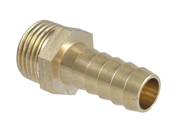 Соединение TDM Brass 468E, 1 1/2 дюйма - внешняя резьба / 40 мм - наконечник шланга, 1 1/2" x 40mm