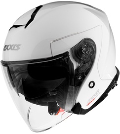 Mootorratta kiiver Axxis Mirage SV Solid, S, valge
