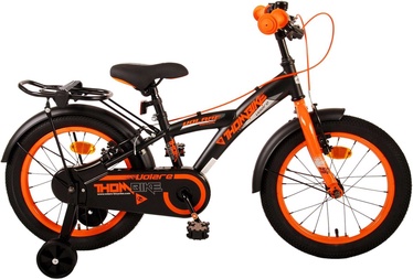 Vaikiškas dviratis, miesto Volare Thombike, juodas/oranžinis, 16"