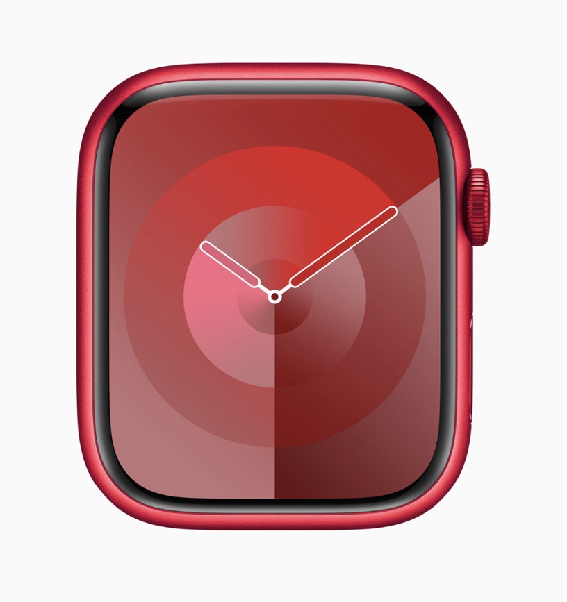 Умные часы Apple Watch Series 9 GPS, 41mm Aluminium Sport Band S/M, красный