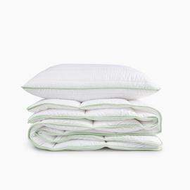 Пуховое одеяло Comco Aloe Vera, 220 см x 200 см, белый