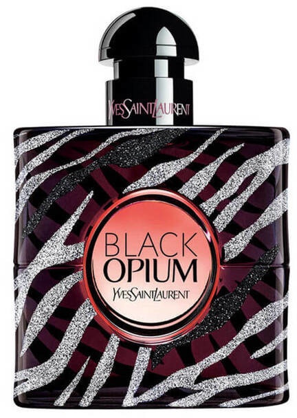 ysl black opium zebra