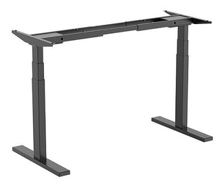 Tugijalg Extra Digital Table Frame, must, 60 cm x 150 cm
