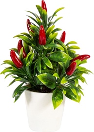 Искусственное растение Home4you In Garden Chilli, красный/зеленый