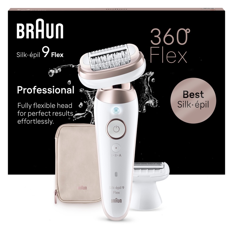 Эпилятор Braun Silk•épil 9 Flex SES9-030 3D, белый