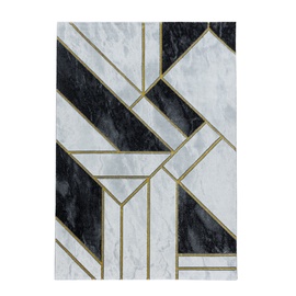 Ковер комнатные Naxos Marble 2403403817, золотой/белый/черный, 340 см x 240 см