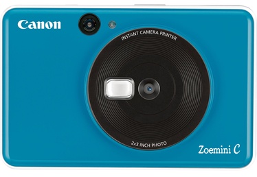 Моментальный фотоаппарат Canon Zoemini C Zoemini C + Canon Zink Photo Paper 20 Sheet, синий