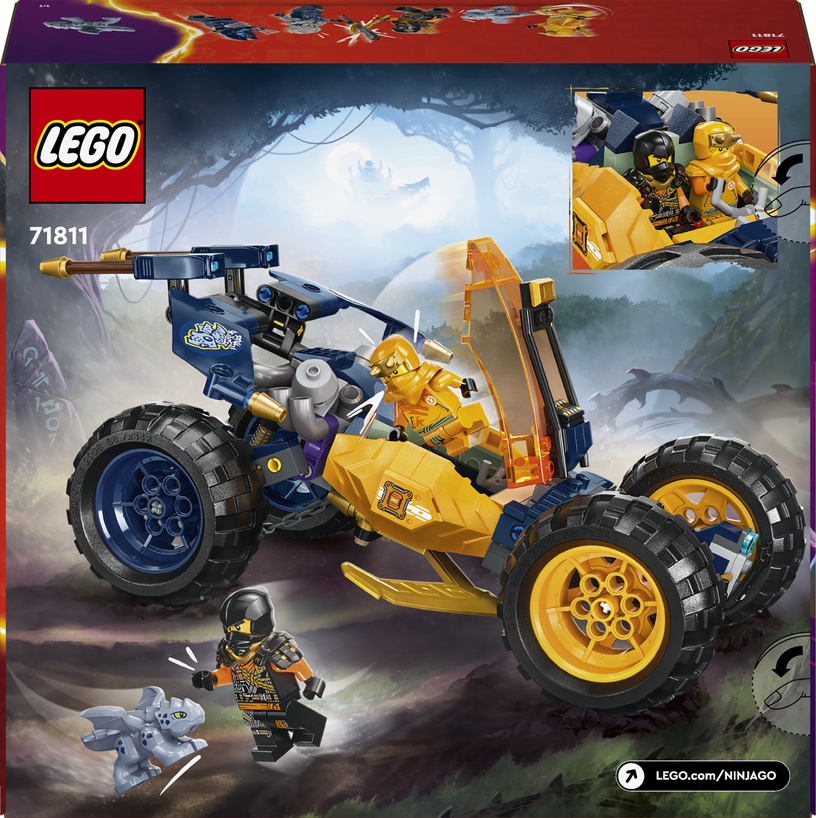 Konstruktors LEGO® NINJAGO® Arin nindzju bezceļu bagijs 71811