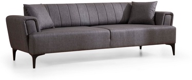Dīvāns-gulta Atelier Del Sofa Hamlet, tumši pelēka, 230 x 95 cm x 77 cm