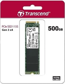 Kietasis diskas (SSD) Transcend MTE115S, 1.8", 500 GB