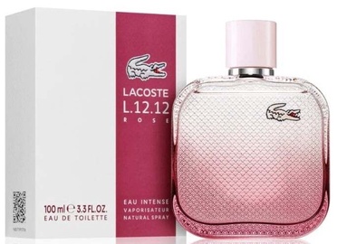 Tualettvesi Lacoste L.12.12. Rose Eau Intense, 100 ml