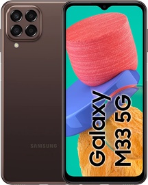 Mobiiltelefon Samsung Galaxy M33, pruun, 6GB/128GB