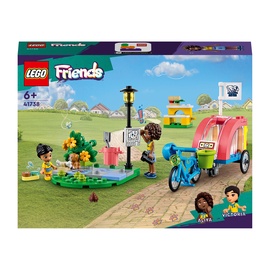 Конструктор LEGO® Friends Велосипед спасательного центра для собак 41738, 125 шт.