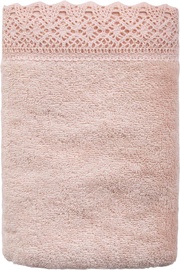 Dvielis vannas istaba Foutastic Lacy 396RYH1304, rozā, 90 x 150 cm