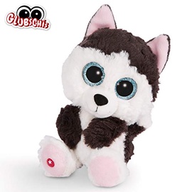 Mīkstā rotaļlieta NICI Husky Barkley, daudzkrāsains, 15 cm