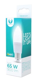 Лампочка Forever Light LED, C37, холодный белый, E27, 10 Вт, 900 лм