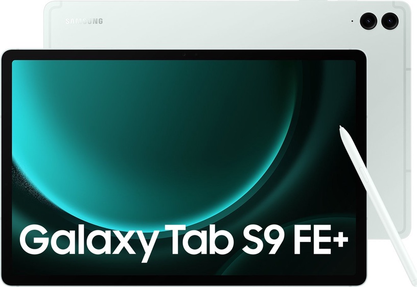 Tahvelarvuti Samsung Galaxy Tab S9 FE+ WiFi SM-X610NLGAEUB, 12.4", 8GB/128GB, 5G, mint
