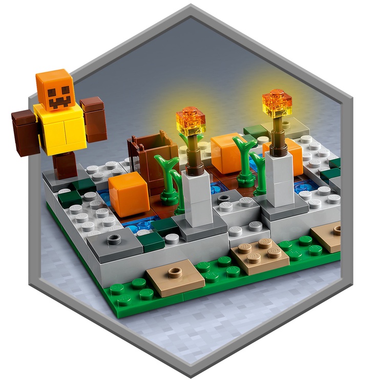 Konstruktor LEGO Minecraft Mahajäetud küla 21190