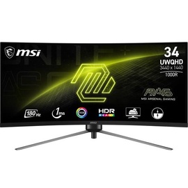 Monitors MSI MAG (345CQRDE), 34", 1 ms