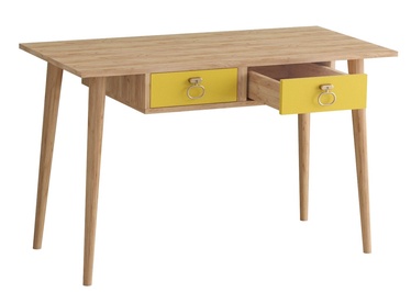Galds Kalune Design Nea, dzeltena/ozola