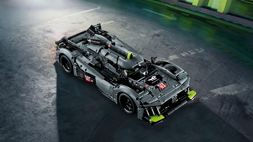Konstruktor LEGO Technic PEUGEOT 9X8 24H Le Mans Hybrid Hypercar 42156