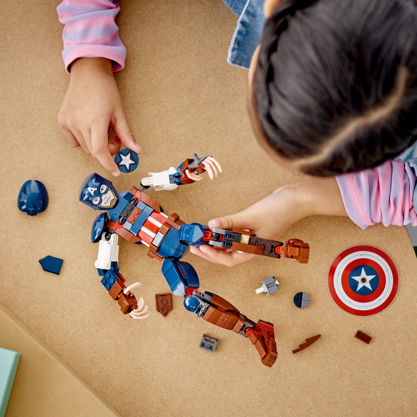 Конструктор LEGO® Marvel Captain America Construction Figure 76258, 310 шт.