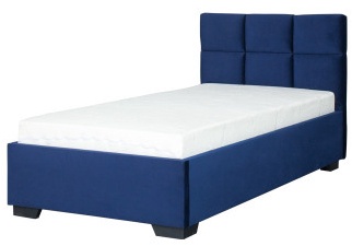 Кровать Bodzio Sawona SAW90-BM-P5, 90 x 200 cm, синий, с решеткой