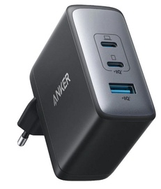 Lādētājs Anker A2145G11, USB 2.0/2 x USB-C, melna