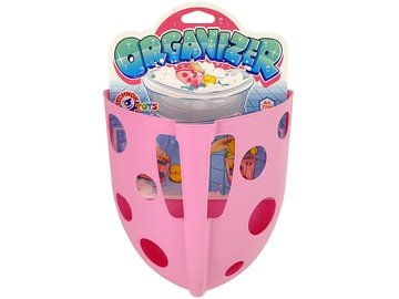 Органайзер для банных игрушек Lean Toys Bath Organizer 12889, розовый